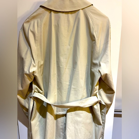 Authentic Vintage Burberry Single breasted Mac trench coat sz US 46 - Picture 5 of 7